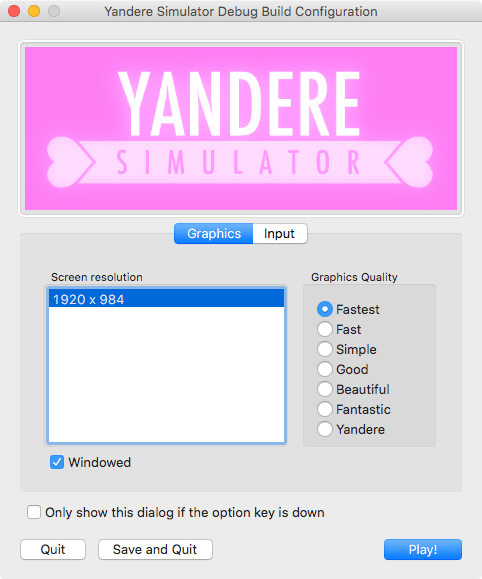 Yandere Simulator Mac